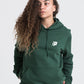 Net Hoodie - Bottle Green