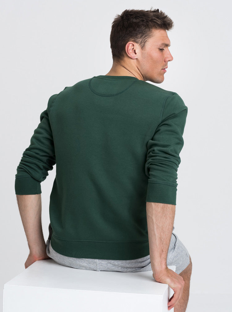 Deuce Sweatshirt - Bottle Green